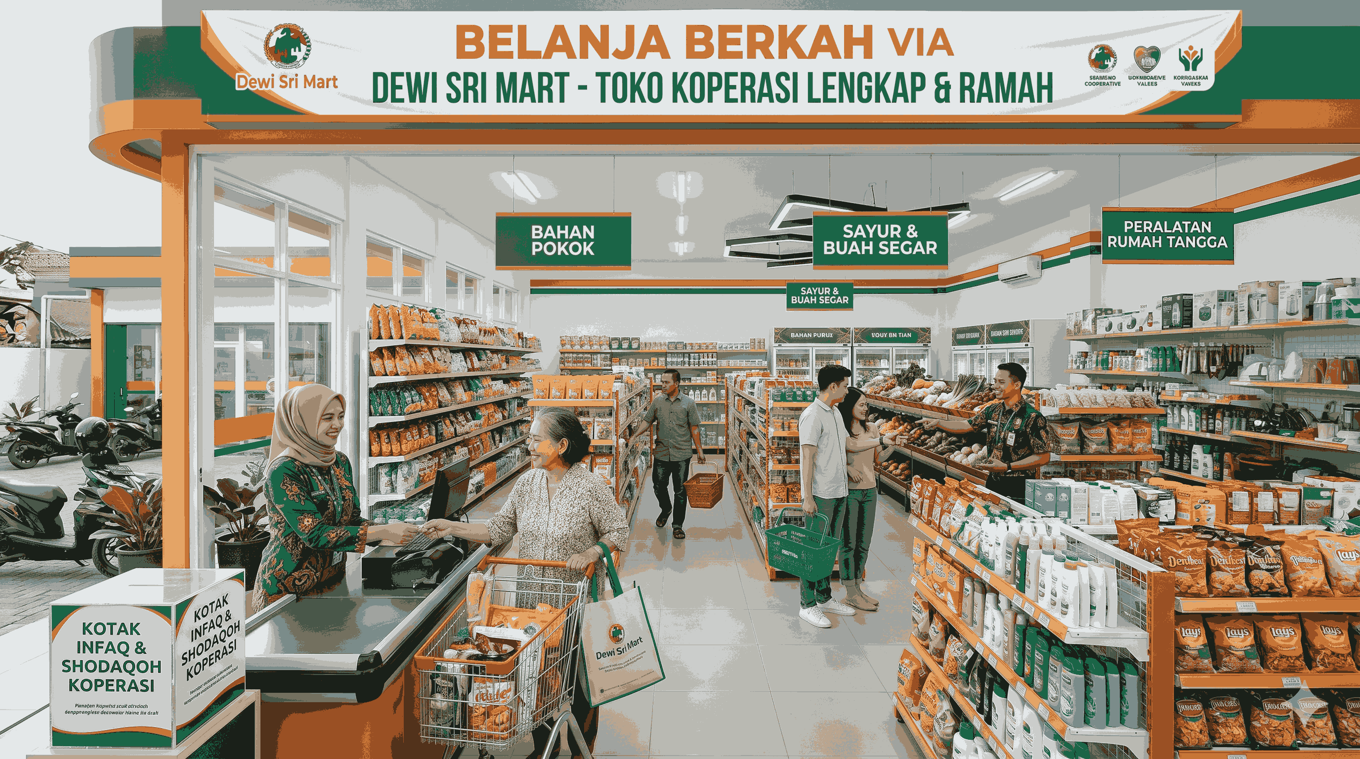 Belanja Berkah via Dewi Sri Mart