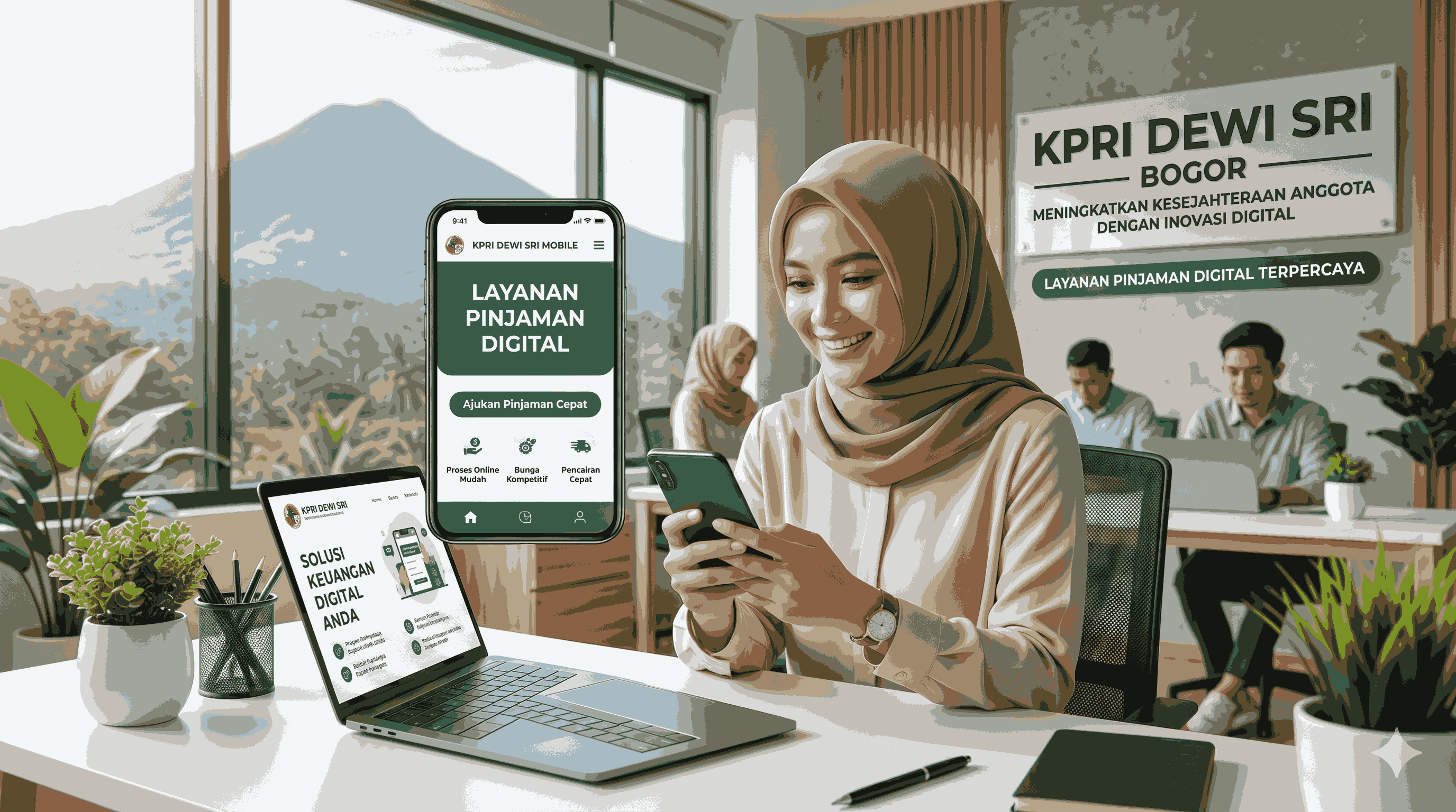 Layanan Pinjaman Digital KPRI Dewi Sri